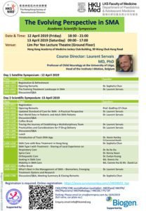 Event Flyer of Academic Scientific Symposium: The Evolving Perspective in SMA.